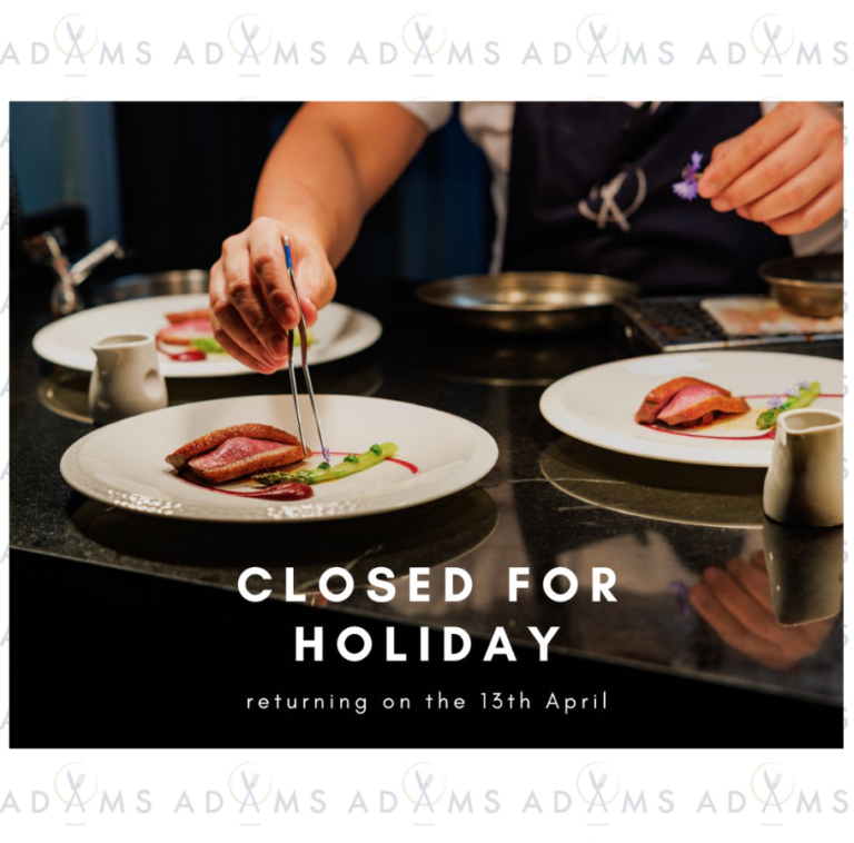 Adams Restaurant – Easter Holiday